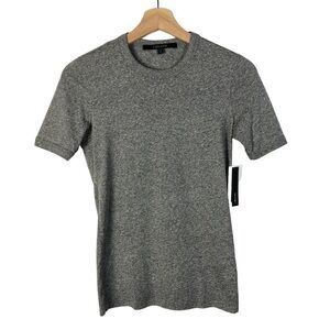 J Brand Heather Gray Crewneck Short Sleeve T-Shirt XS